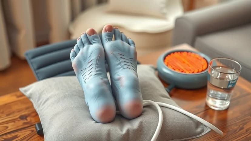 Dålig blodcirkulation i fötterna symtom