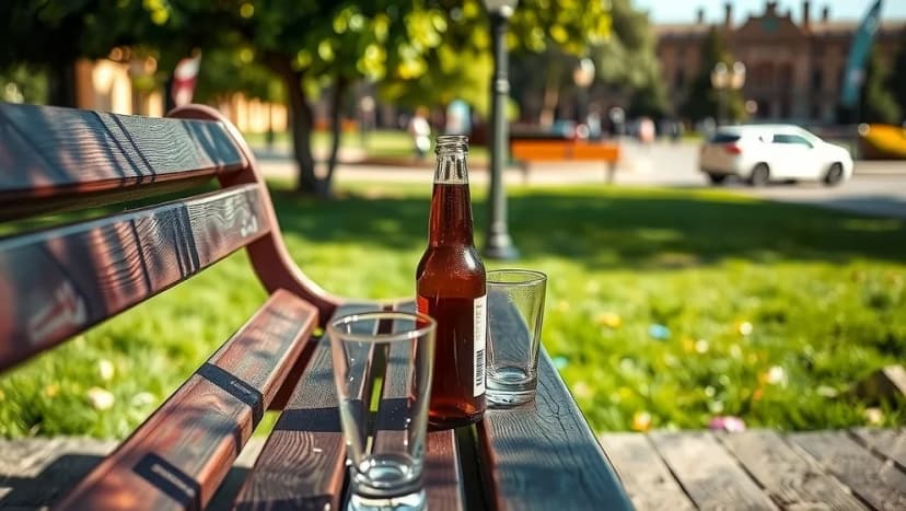 Får man dricka alkohol på allmän plats