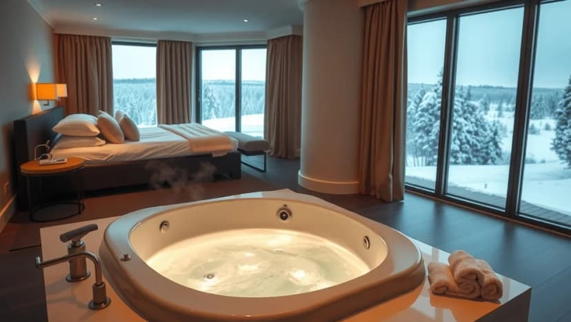 Hotell med jacuzzi på rummet i Sverige