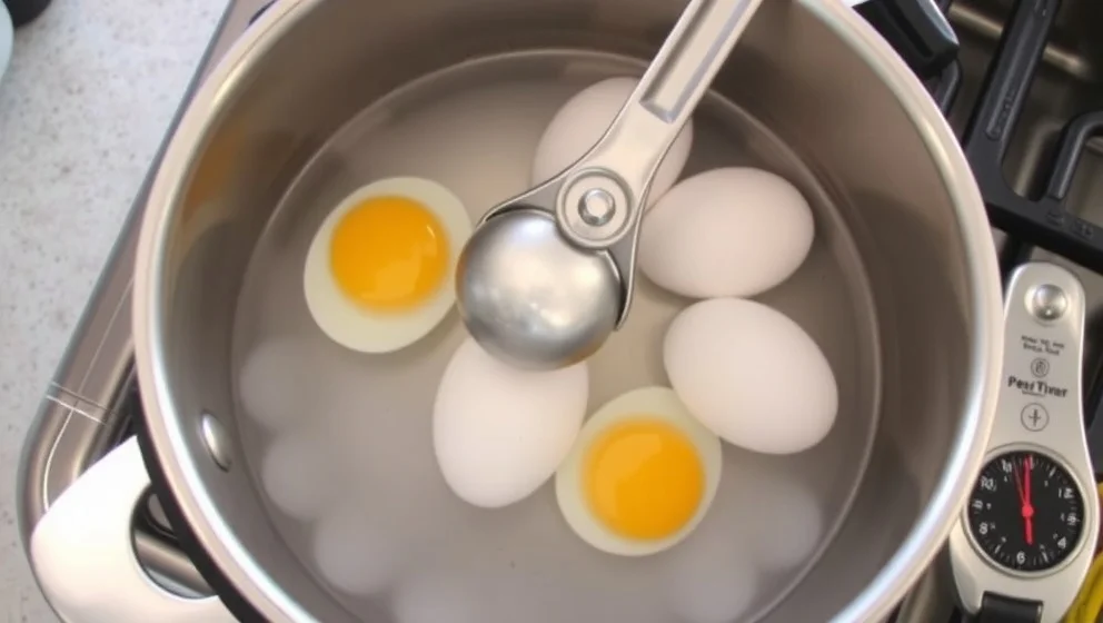 Koka ägg tid i kallt vatten