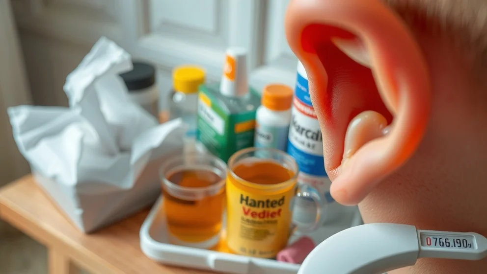 Lock för örat förkylning när du är sjuk