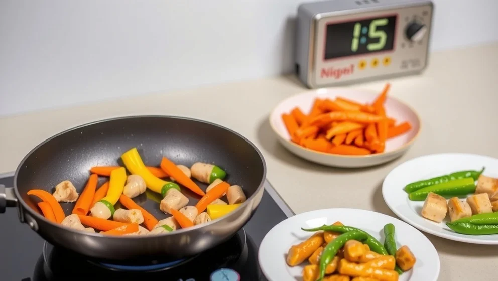 Middag på 15 minuter när tiden är trång